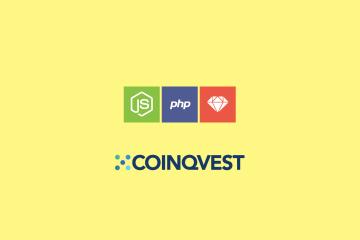E-Commerce Cryptocurrency Payment Processing with COINQVEST's SDKs for PHP, Ruby and NodeJS